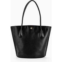 Calvin Klein Ck Medium Tote Bag - Black