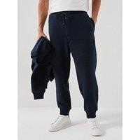 Boss Winterbrush Relaxed Fit Sweat Joggers - Navy