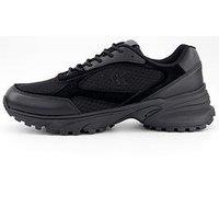 Calvin Klein Hike Runner Mesh Mix Trainers - Black