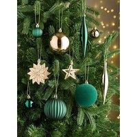 Very Home Pack Of 50 Evergreen Bumper Christmas Tree Decoration Set