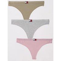 Tommy Hilfiger 3 Pack Thongs - Multi