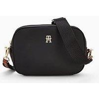 Tommy Hilfiger Popette Camera Crossbody Bag - Black