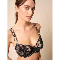 Gossard Lace Soiree Full Cup Non Padded Bra - Black