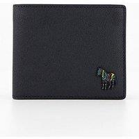 Ps Paul Smith Zebra Billfold Wallet - Black
