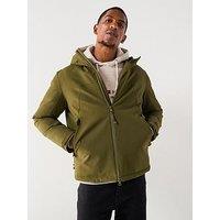 Tommy Hilfiger Tech Hooded Short Padded Jacket - Green