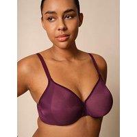 Gossard Glossies Sheer Bra - Grape Wine
