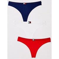 Tommy Hilfiger 3 Pack Thongs - Multi