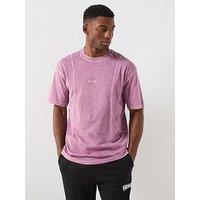Hugo Nete Loose Fit T-Shirt - Dark Pink