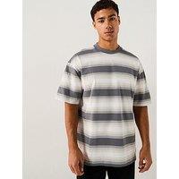 Hugo Nisote Loose Fit T-Shirt - Grey
