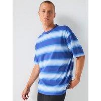 Hugo Nisote Loose Fit T-Shirt - Blue