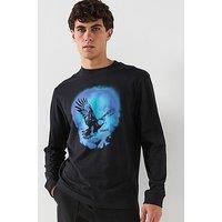 Hugo Nagtox Long Sleeve T-Shirt - Black