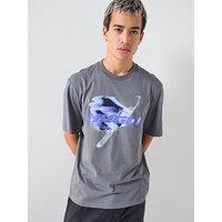 Hugo Hugo Narolix Regular Fit T-Shirt - Grey