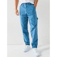 Hugo Gioro254W Tapered Fit Trousers - Blue