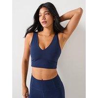 Fp Movement Womens Training Never Better Crop Cami - Navy