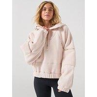Fp Movement Womens Training Wild And Free Fleece Pull - Beige