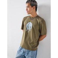Hugo Hugo Nedirix Regular Fit T-Shirt - Khaki