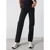 Tommy Jeans Slim Straight Leg Jean - Black