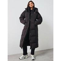 Tommy Jeans Alaska Maxi Puffer Coat - Black