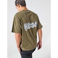 Hugo Hugo Nyrotee Loose Fit T-Shirt - Khaki