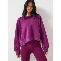 Fp Movement Womens Training Intercept Pullover - Purple