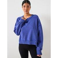 Fp Movement Womens Training Intercept Pullover - Blue