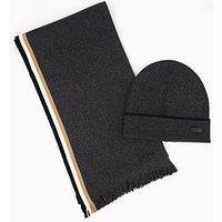 Boss Henzo Corporate Stripe Gift Set - Grey