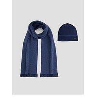 Boss Hernesto Contrast Stripe Gift Set - Blue