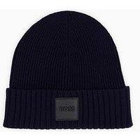 Boss Magico Corporate Trim Beanie Hat - Black