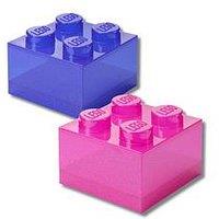 Lego Set Of 2 Storage Lego Bricks
