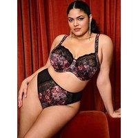 Elomi Morgan Underwire Bra-Dark Romance - Multi