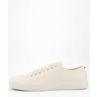 Boss Aiden Pu Tennis Sneakers - Off White