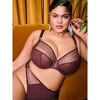 Elomi Matilda Underwire Plunge Bra - Red