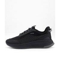 Boss Ttnm Evo Knitted Pu/Mesh Runner - Black