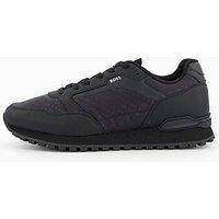 Boss Parkour Nylon Monogram Runners - Black