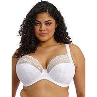 Elomi Lucie Underwire Plunge Bra - Stretch-White