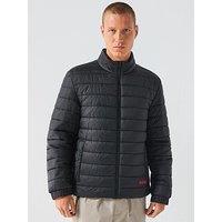 Hugo Brenti2521 Regular Fit Padded Jacket - Black