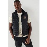 Napapijri Men'S D-Tosa Vest - Black