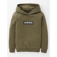 Napapijri Kids Unisex B-Chamois Hoodie - Green