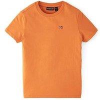 Napapijri Kids Unisex Salis T-Shirt - Orange