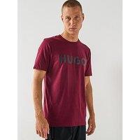 Hugo Dulivio Regular Fit T-Shirt - Dark Red