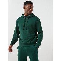 Hugo Dapo Relaxed Fit Overhead Hoodie - Green