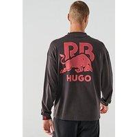 Hugo Doverlo Racing Bulls Relaxed Fit Long Sleeve T-Shirt