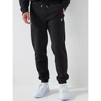Hugo Dimacs Relaxed Fit Stacked Logo Sweat Joggers - Black