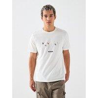 Hugo Dugolini Regular Fit T-Shirt - White
