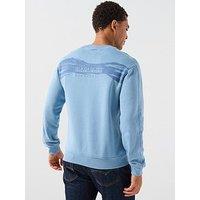 Napapijri Men'S Back Graphic Sweatshirt - Blue