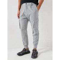 Hugo Glavin241 Cuffed Cargo Pants - Grey