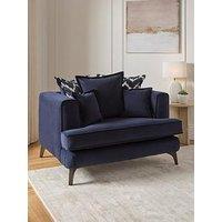 Very Home Mayfair Fabric Love Chair - Made To Order In The Uk