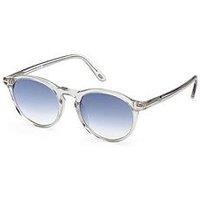 Tom Ford Aurele Round Sunglasses - Grey