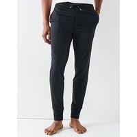 Ps Paul Smith Plain Jersey Loungewear Bottoms - Black