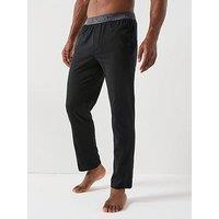 Ps Paul Smith Script Logo Loungewear Bottoms - Black